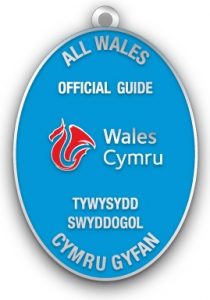 Wales Official Tourist Guides Association (Enamel) 9